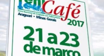 Maior feira de irrigação da cafeicultura será realizada em Araguari, MG, de 21 a 23 de março